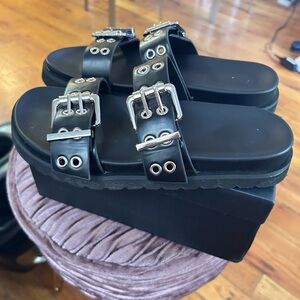 Double strap slides brand new 6.5